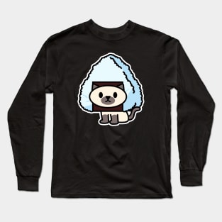 Onigiri Cat Long Sleeve T-Shirt